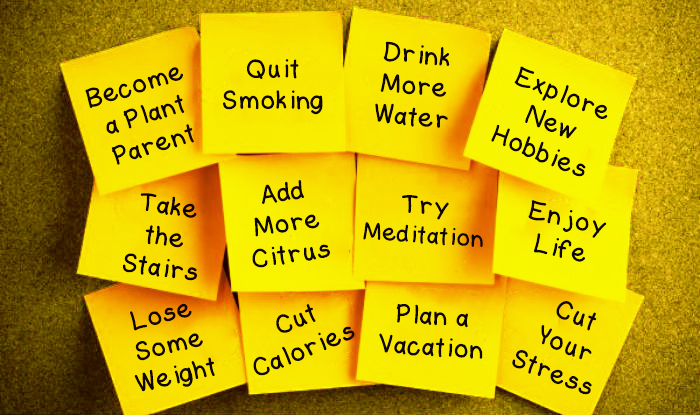 New Year Health Resolutions